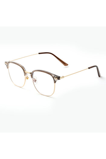 TomyHelf Unisex Blue Light Protective Computer (Screen) Glasses with Gray Gold Detail
