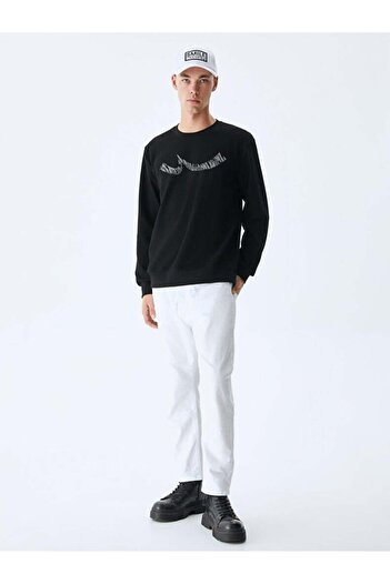 Ltb Nikewa Crew Neck Long Sleeve Regular Fit Sweatshirt