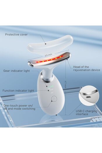 genernic High Technology Anti Wrinkle Face and Neck Luxury Lifting Massage, Light Based Face-Neck-Massager