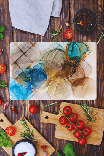 CONCEPT CAM Premium 2-Piece Tempered Glass Cutting Board 20X30 & 25X35 cm |   Hygienic Kitchen Chopping Glass