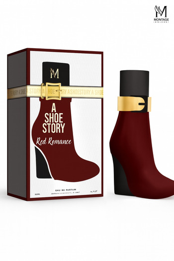 montage Women's Perfume A Shoe Story Red Romance Eau de Parfum 100 ml – Floral Oriental, Elegant & Persistent