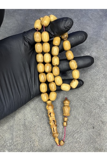 Mos Tespih Very Old Systemic Palace Kuka Natural Prayer Beads