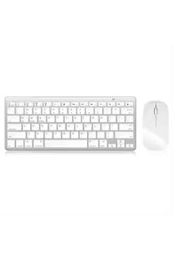 EKDANT Wireless keyboard and mouse with built-in, rechargeable battery