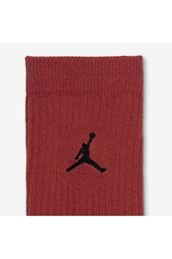 Nike Jordan Everyday Unisex Cush Poly Crew Sports Socks (1 Pack of 3 Pieces) - Dx9632-924