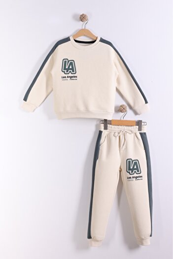 Ahsenimbebe Boy's Thick Tracksuit Set