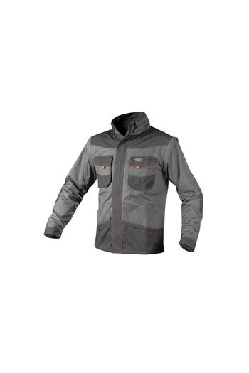 NEO Work jacket, convertible into a vest, 2 in 1, removable sleeves, cotton, size M/50,