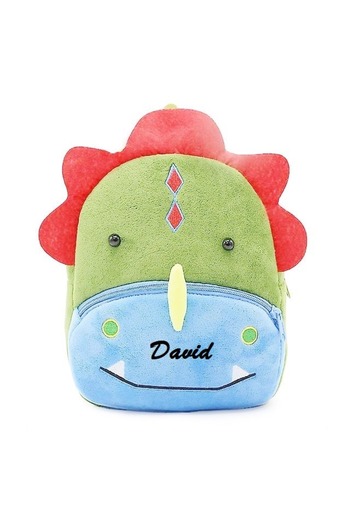 OEM Plush Backpack for Children Dinosaur Customized