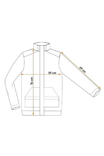 NEO Slim Fit work jacket, reflective, yellow, Visibility model, size XL/54,