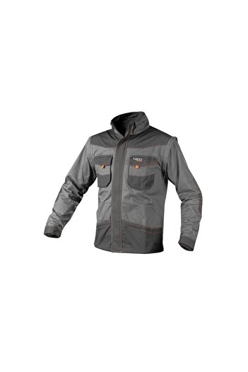NEO Work jacket, convertible into a vest, 2 in 1, removable sleeves, cotton, size L/52,