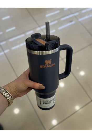 hediye Esterhomedecor Original Steel Thermos with Straw 1.18L