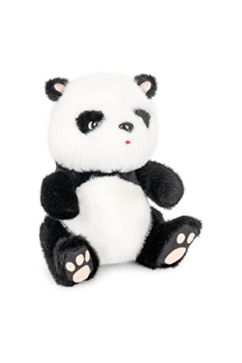 MASHASHOP Panda Plush Toy, Black/White, 23 cm