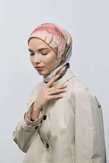 Modakaşmir Roselith Desen Bambu Eşarp