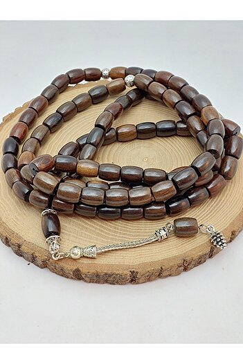 Yasamtohumu Walnut Wood 99-Bead Rosary 9.5*12mm (56900)