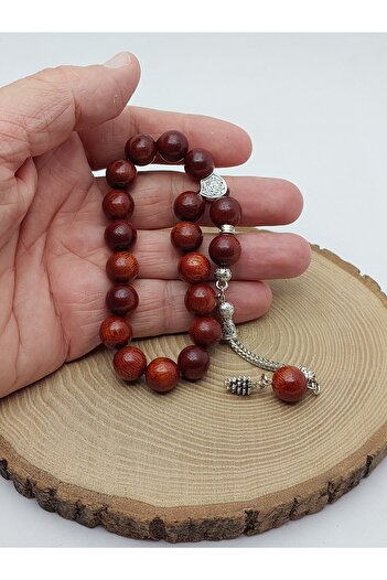 Yasamtohumu Red Agarwood 17-Bead Efe Prayer Beads 12mm (56908)