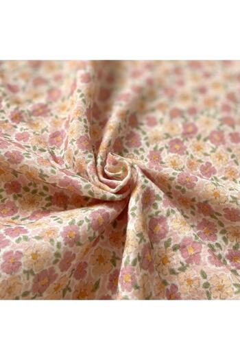 Zezig Vintage Bloom - Pink Muslin Blanket