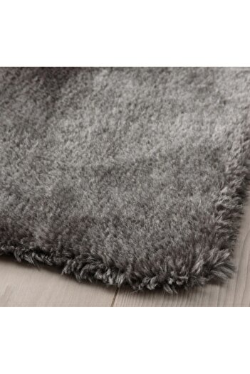 Davida Dreams Faux fur rug, soft, warm and comfortable, 85x55 cm, gray
