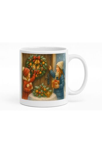 irişka Mug Cup with Picture Printed Cup 9X8.5 cm