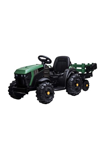 NOVOKIDS XXL Electric Tractor with Battery for Children NOVOKIDS™ Super Tytan Farmer, Green