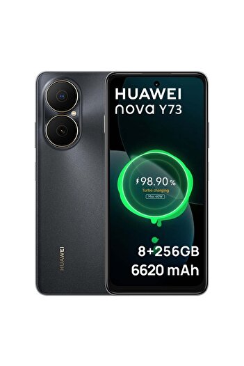 Huawei Nova Y73 Dual SIM Black 8GB RAM 256GB 4G - Middle East Version
