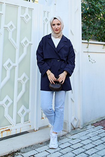 EBRUTESETTÜR Premium Trench Coat with Lining