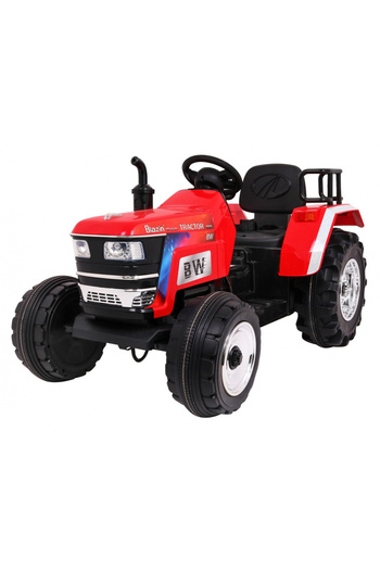 NOVOKIDS Electric XXL tractor with battery for children NOVOKIDS™ Mahindra 6075 PST, Red