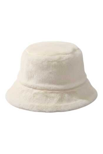 Aware Time Women's Winter Plush Bucket Hat