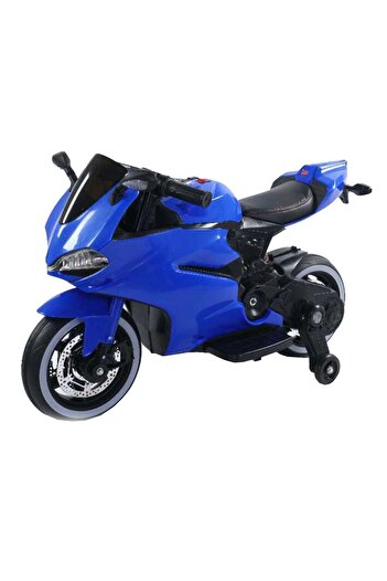 NOVOKIDS NOVOKIDS™ Napoleon Premium Motor Battery-Powered Electric Motorcycle for Kids, Blue