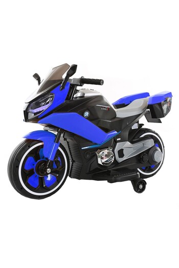 NOVOKIDS Motocicleta Electrica cu Acumulator Pentru Copii NOVOKIDS™ Nepal Premium Motor, Albastru