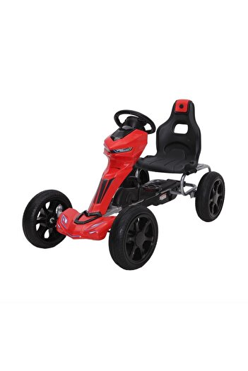 NOVOKIDS NOVOKIDS® Hot Racer PRO pedal kart for children, Red