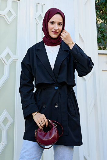 EBRUTESETTÜR Premium Trench Coat with Lining