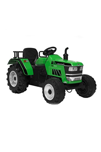 NOVOKIDS NOVOKIDS™ Mahindra 6075 PST XXL Battery-Powered Electric Tractor for Kids, Green