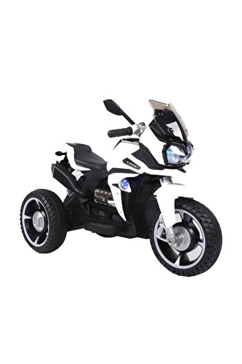 NOVOKIDS NOVOKIDS™ Ontario Motor Battery-Powered Electric Motorcycle for Kids, White