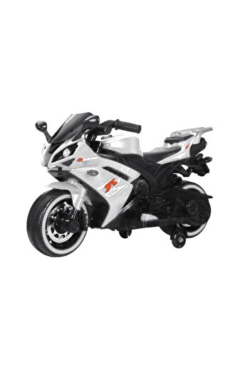 NOVOKIDS NOVOKIDS™ Storm Motor Duo GTX Battery-Powered Electric Motorcycle for Kids, White