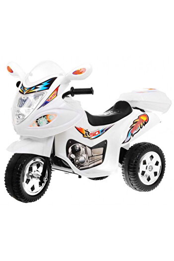 NOVOKIDS NOVOKIDS™ Moto Classico 88 Battery-Powered Electric Motorcycle for Kids, White