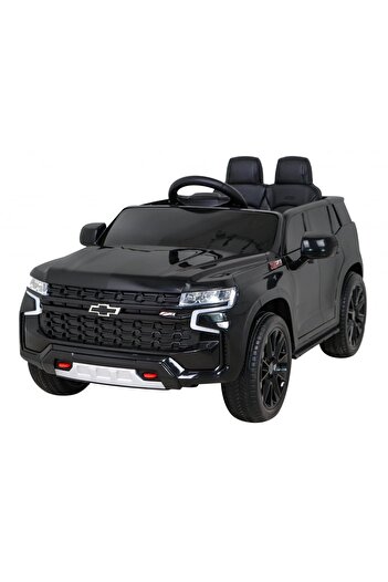 NOVOKIDS NOVOKIDS™ Chevrolet Tahoe SUV Battery-Powered Electric Ride-On Car for Kids, Black