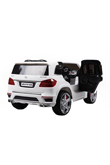 NOVOKIDS XXL Electric Car with Battery for Children NOVOKIDS™ Mercedes GL63 AMG, White