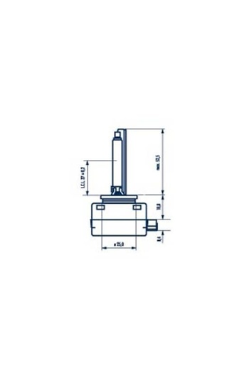 Narva XENON BULB 85V D1S 4000 K