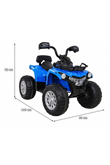 NOVOKIDS ATV Electric cu acumulator pentru copii NOVOKIDS™ Madness Quad PRO, Albastru