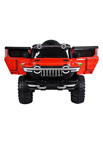 NOVOKIDS NOVOKIDS™ Thangra Jeep 4X4 Battery-Powered Electric Ride-On Car for Kids, Red