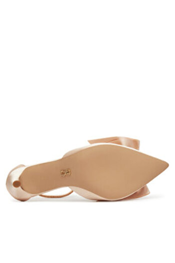 Steve Madden Γυναικεία ψηλοτάκουνα παπούτσια μπεζ STEVE MADDEN-SM19000126 856 CHAMP SATN