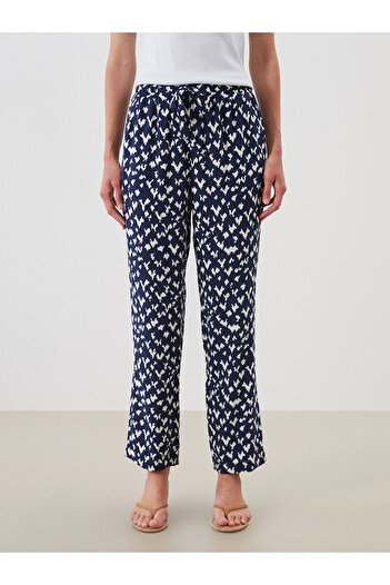 LC Waikiki Carrot Cut Women's Trousers with Elastic Waist
