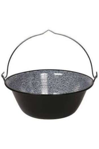 Perfect Home Enameled Cauldron with Handle, 16 L,