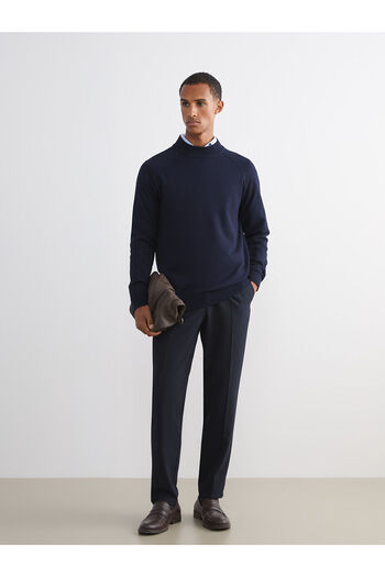 LC Waikiki Half Turtleneck Long Sleeve Men's Knitwear Sweater