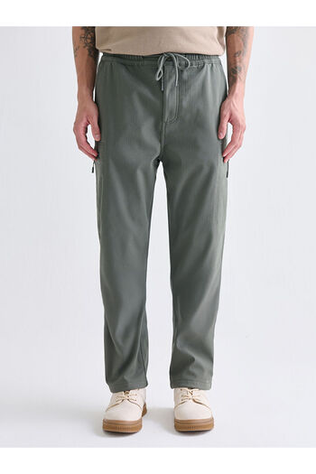 LC Waikiki Khaki Standard Fit Men's Cargo Pants