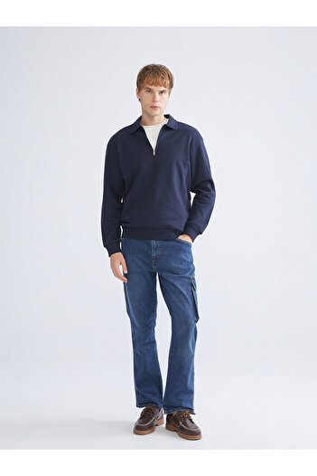 LC Waikiki Polo Neck Men's Sweatshirt