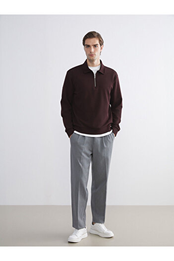 LC Waikiki Polo Neck Men's Sweatshirt