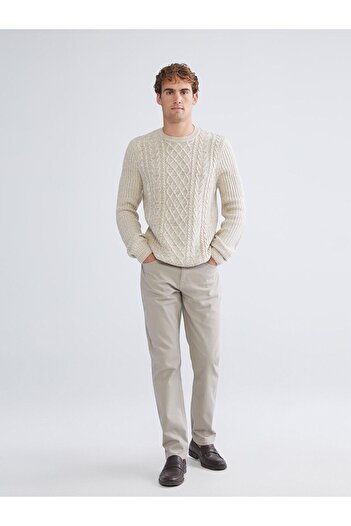 LC Waikiki Beige Slim Fit Men's Chino Pants