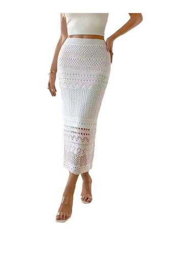SOLOBUY Knit Skirt