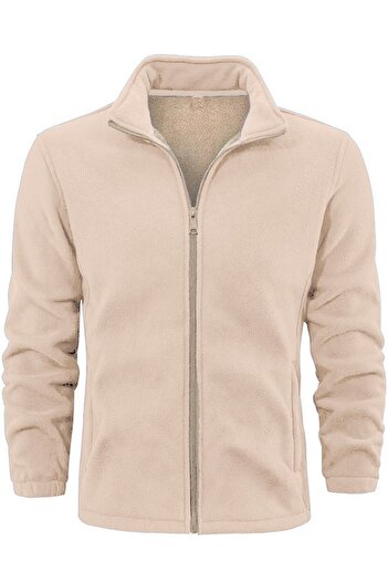 GHASSY CO. Men's Ultra Heat Plush Lined Full Zip Fleece Jacket with Pockets