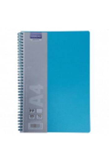 PAPERLAND Caiet spiralat A5, 80 file, dictando COPERTA PLASTIC